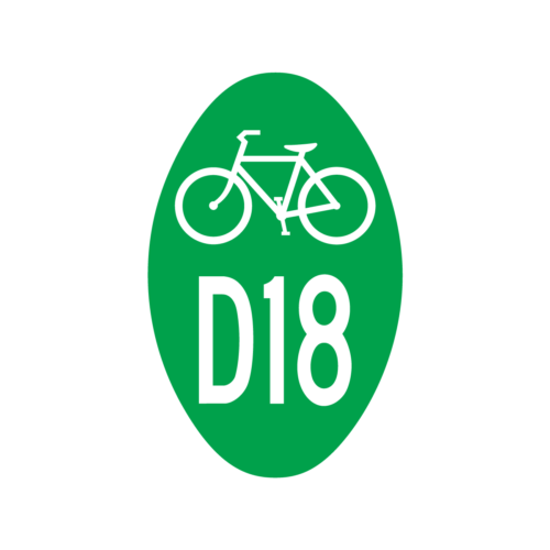 M1-8 Bicycle Route