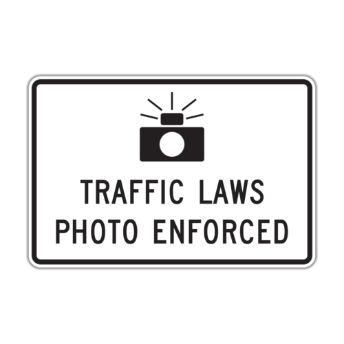 R10-18 Traffic Laws Photo Enforced