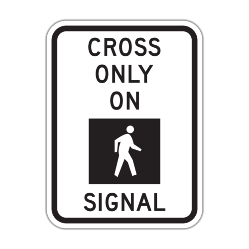 R10-2 Cross Only On Walk Signal