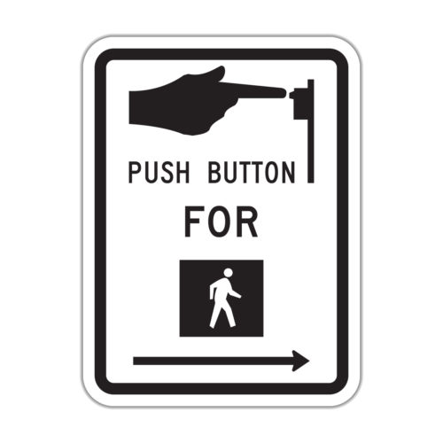R10-3 Push Button For Walk Signal