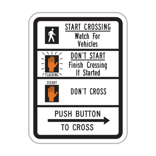 R10-3b Pedestrian Signal Information (Symbol)