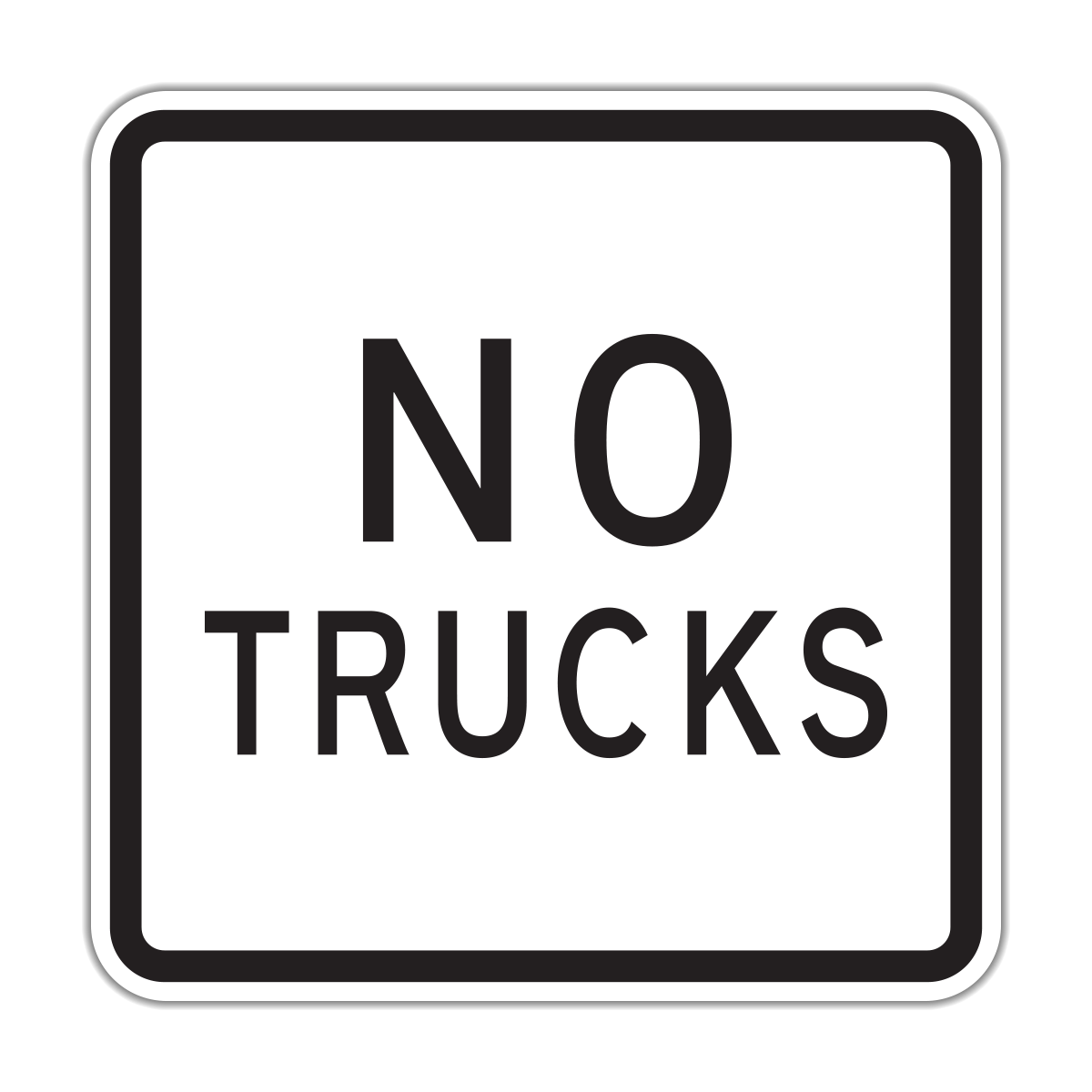 R5-2a No Trucks