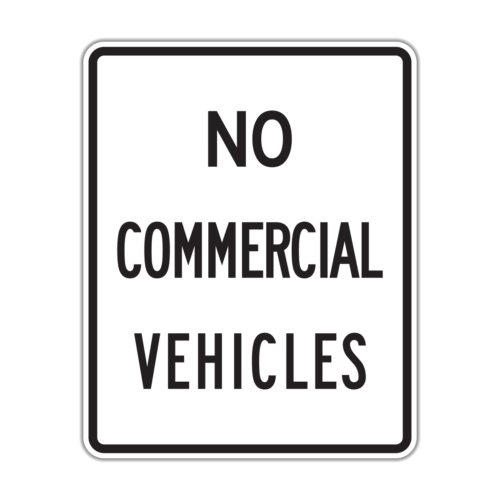 R5-4 No Commercial Vehicles