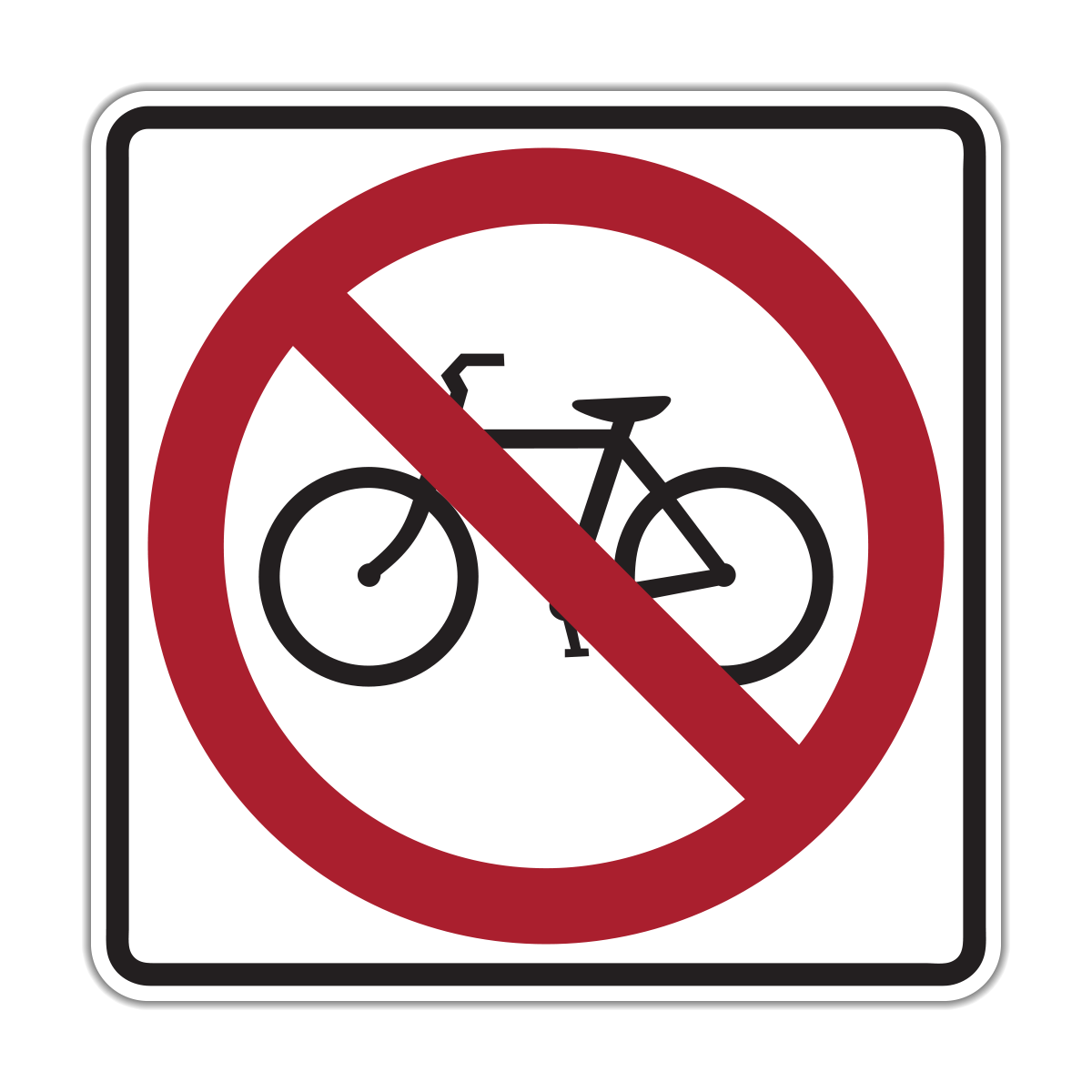 R5-6 No Bicycles