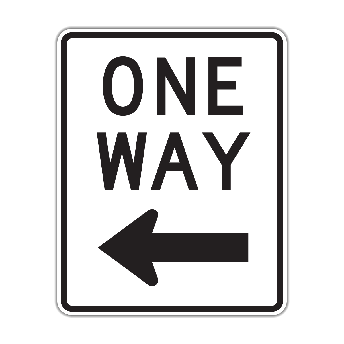 R6-2 One Way (Arrow)