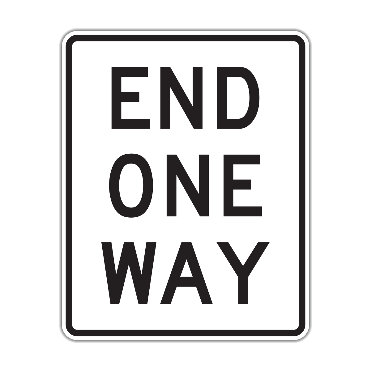 R6-7 End One Way