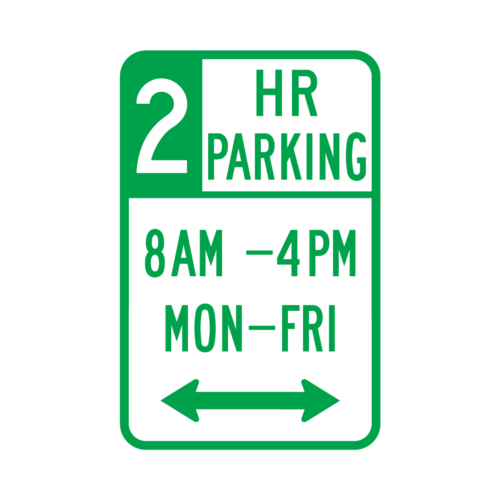 R7-108 (Time Limit) Parking (Times)