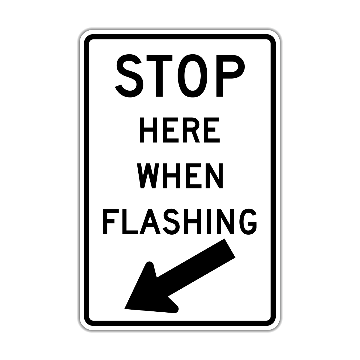 R8-10 Stop Here When Flashing