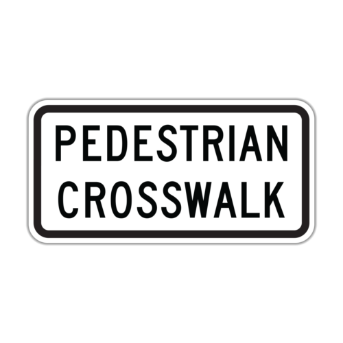 R9-8 Pedestrian Crosswalk