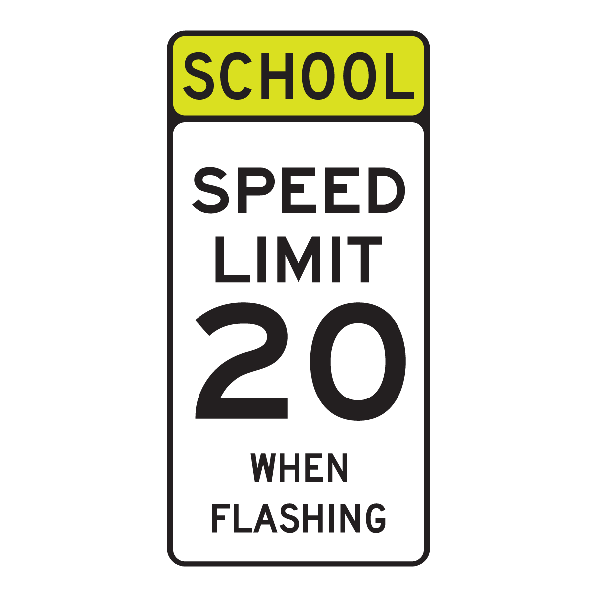 S5-1 School Speed Limit When Flashing