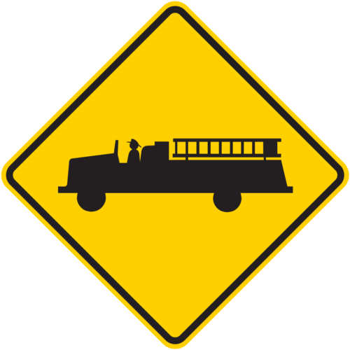 W11-8 Emergency Vehicle