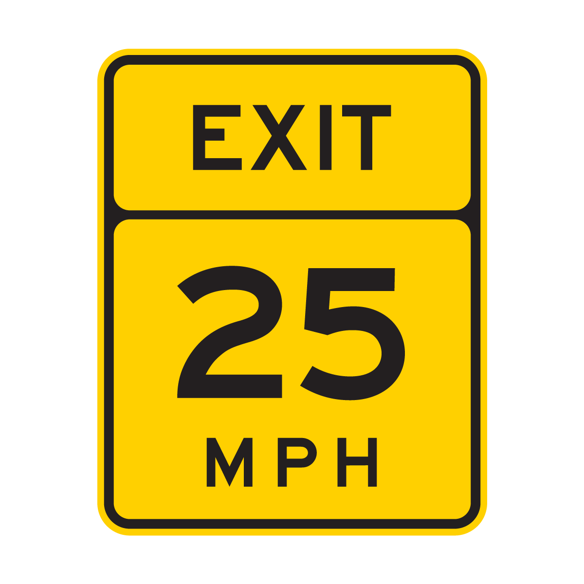 W13-2 Advisory Exit Speed