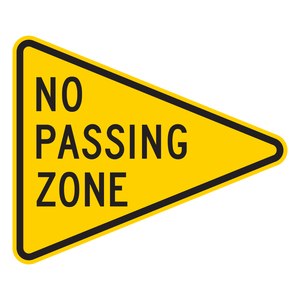 W14-3 No Passing Zone