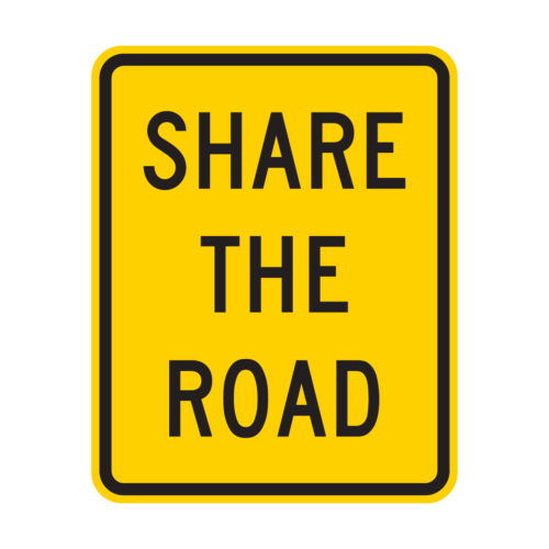 W16-1P Share the Road