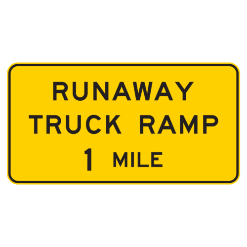 W7-4 Runaway Truck Ramp (Distance)
